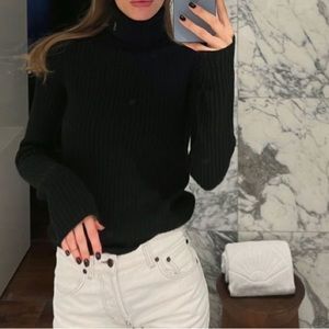 Zara Black Turtleneck